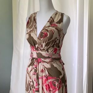 Banana Republic Floral Sleeveless Dress